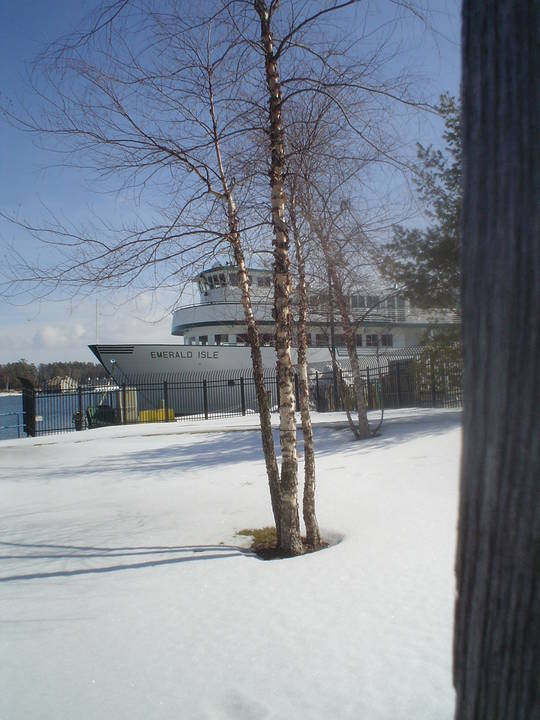 Emerald Isle   layed up in Charlevoix for  2007 winter