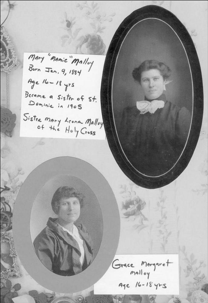 Mary Mamie Malloy and Grace Margaret Malloy